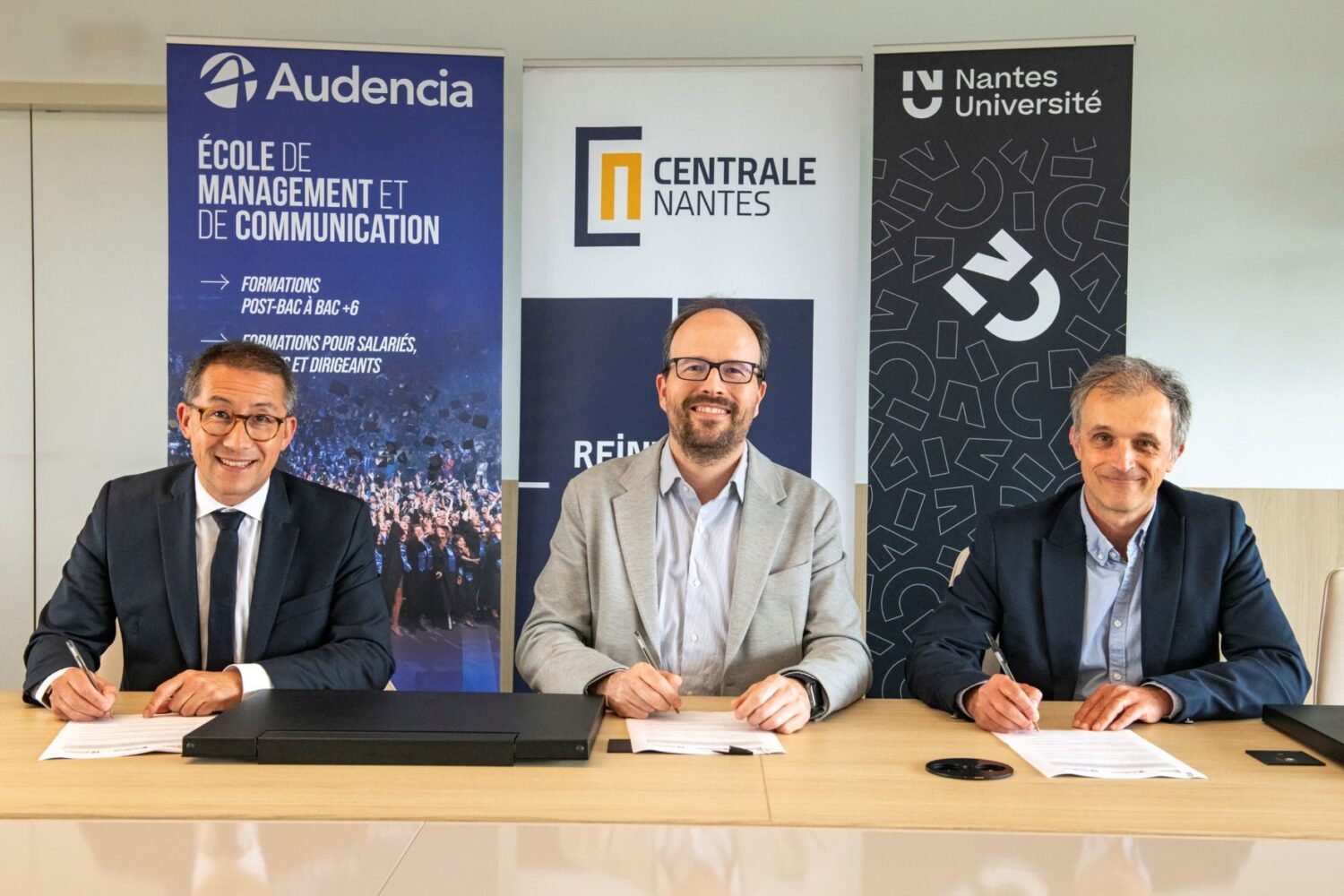 Nantes Université rejoint l’incubateur de Centrale Nantes & Audencia
