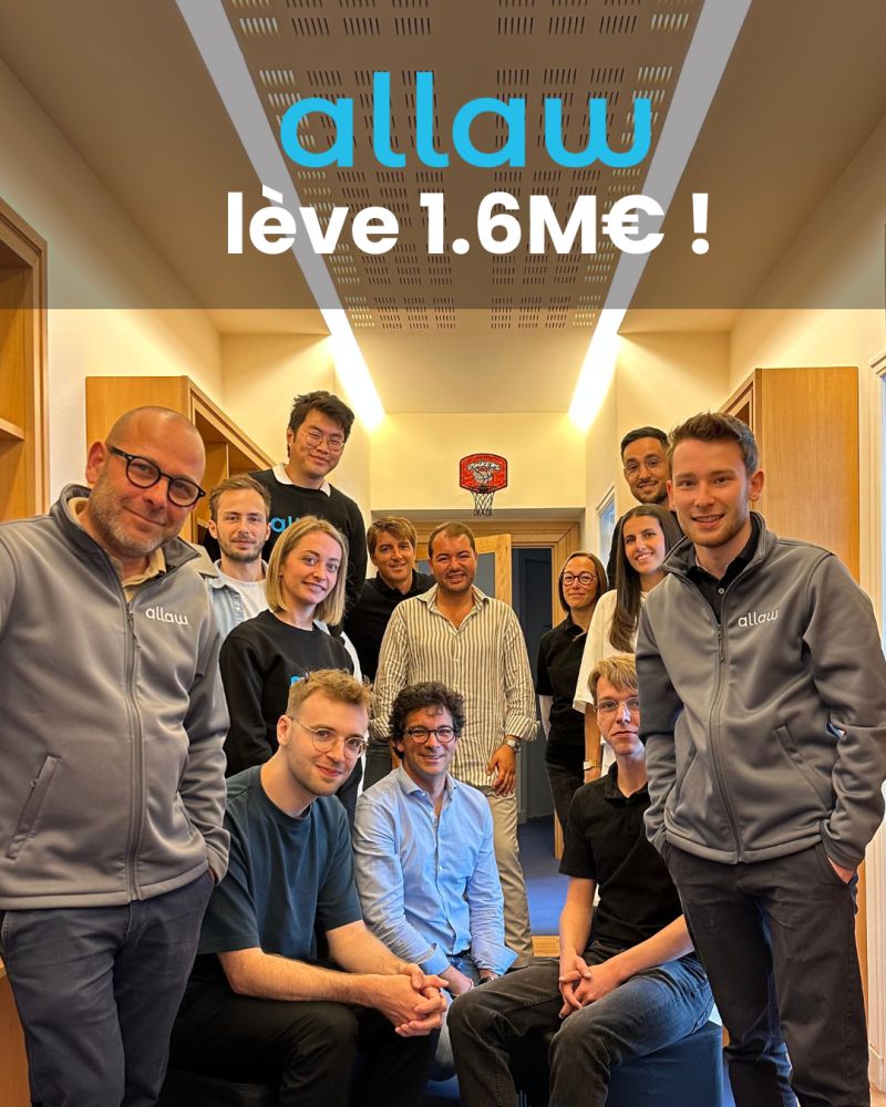 Illustration de la news ALLAW lève 1,6 M€ et rejoint la French Tech Scale Up Excellence