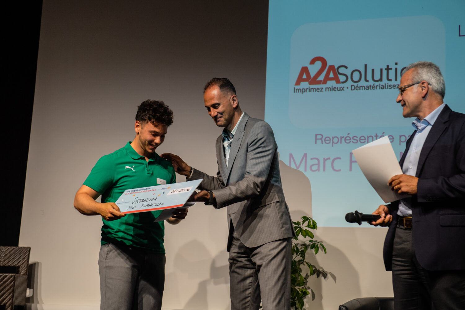Vergorà est lauréat du prix environnement des Trophées Rotary de la Création d’Entreprises