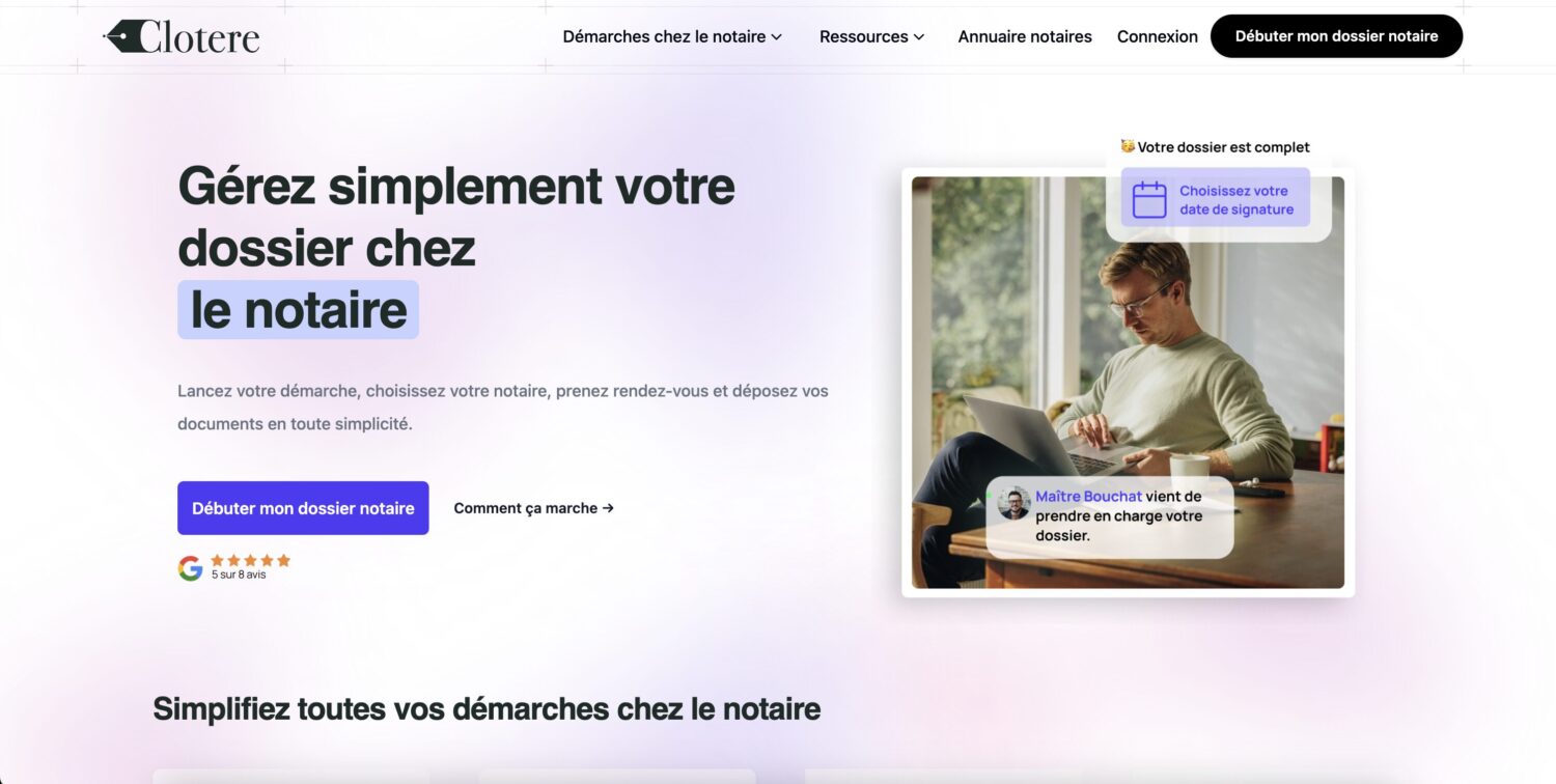 Logo de la startup Clotere