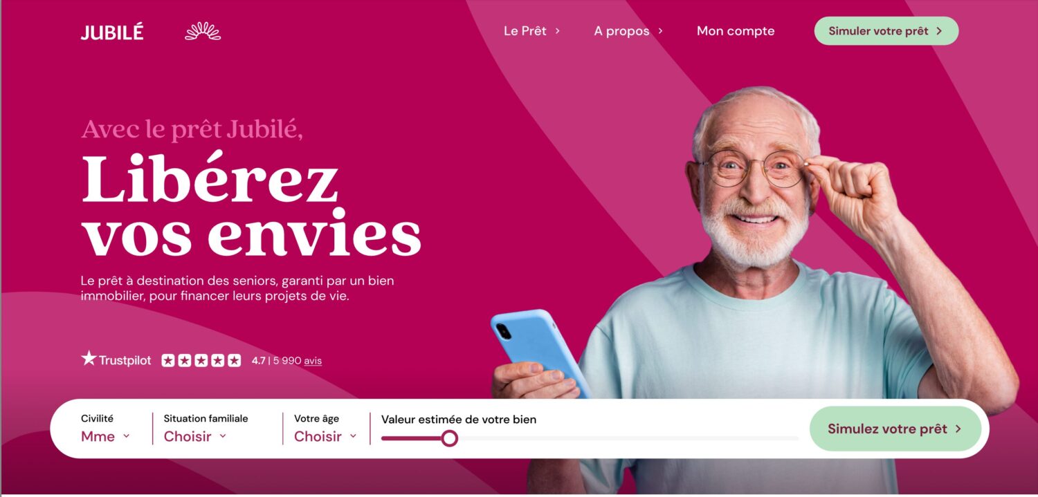 Illustration de la news JUBILÉ lève 3 M€ pour son offre de prêt garantie par Viager