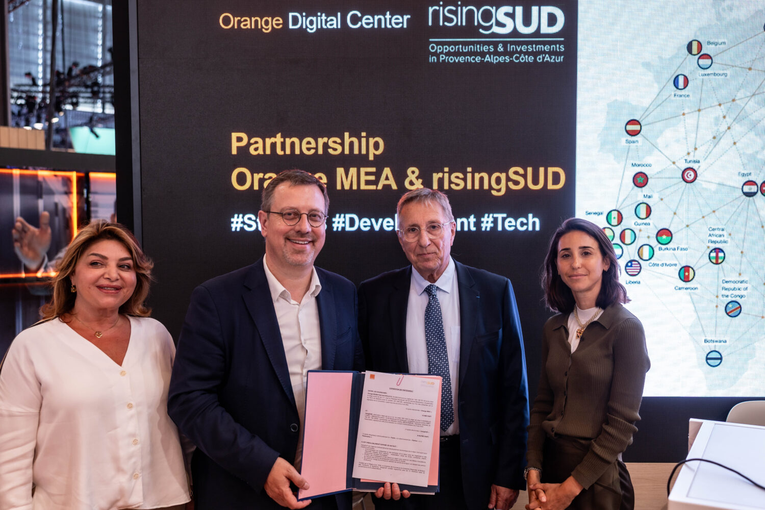 Orange Afrique & Moyen-Orient et risingSUD s’associent pour faciliter le développement des startups africaines en France