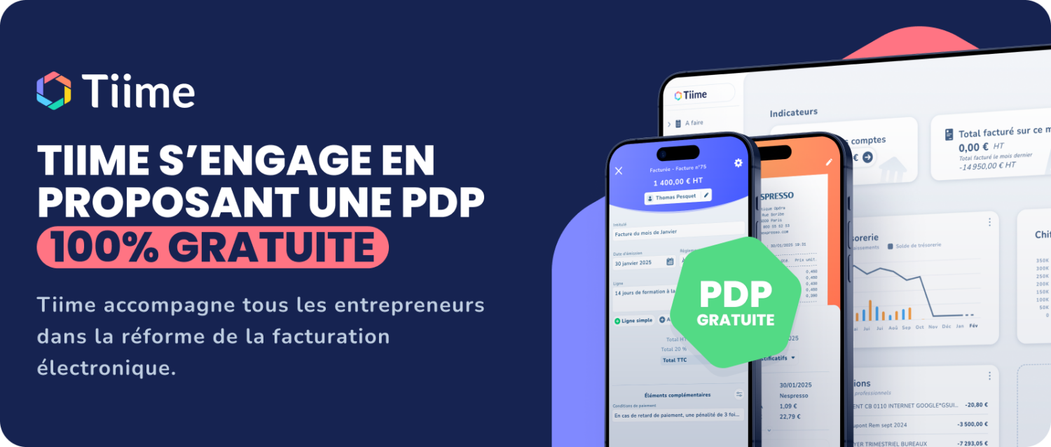 Tiime rend gratuit son outil de facturation