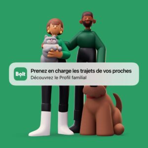 Illustration de la news Bolt dévoile le profil familial pour offrir des courses à vos proches