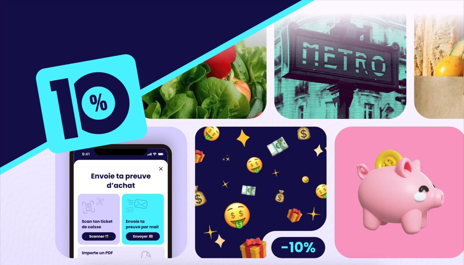 L’appli de cashback 10% fête son premier anniversaire