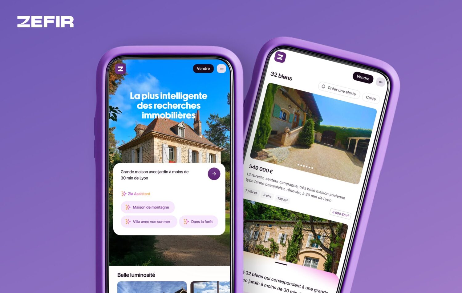 Illustration de la news Zefir lève 15 M€ et lance ZIA™, le premier assistant immobilier intelligent