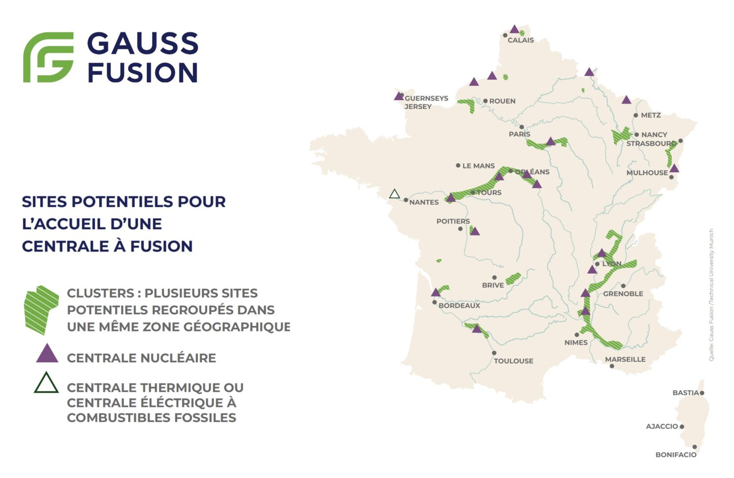Gauss Fusion identifie 900 sites pour centrales à fusion en Europe