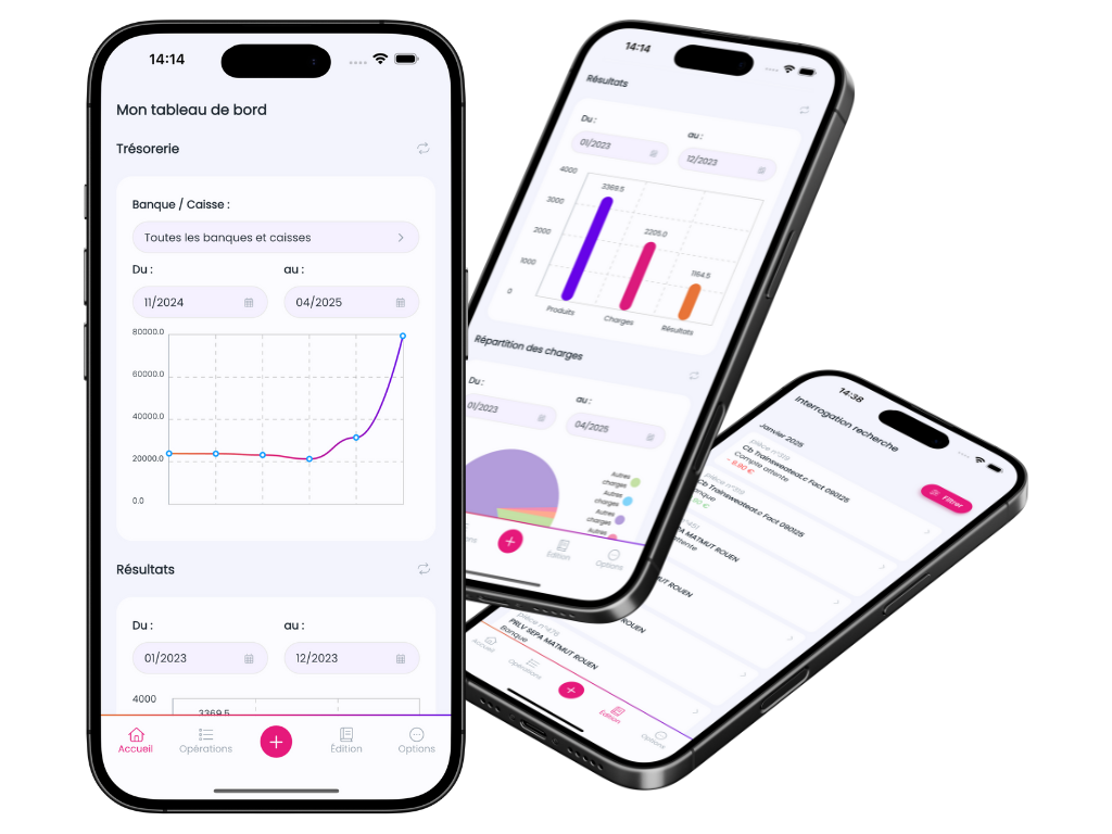 Lancement de l’application Comptabilité pour les indépendants