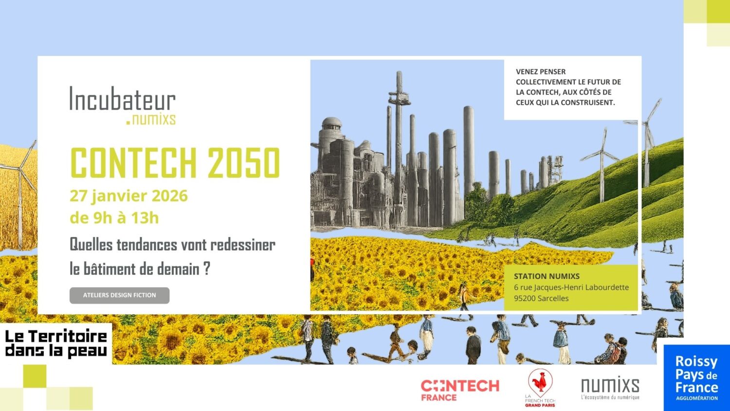 CONTECH 2050 : Imaginer l’avenir du bâtiment et BTP