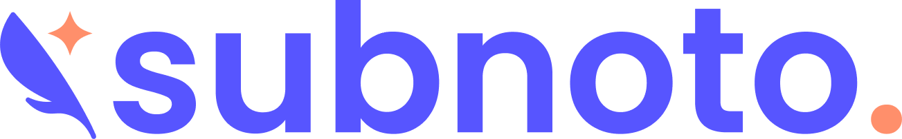 Logo de la startup Subnoto