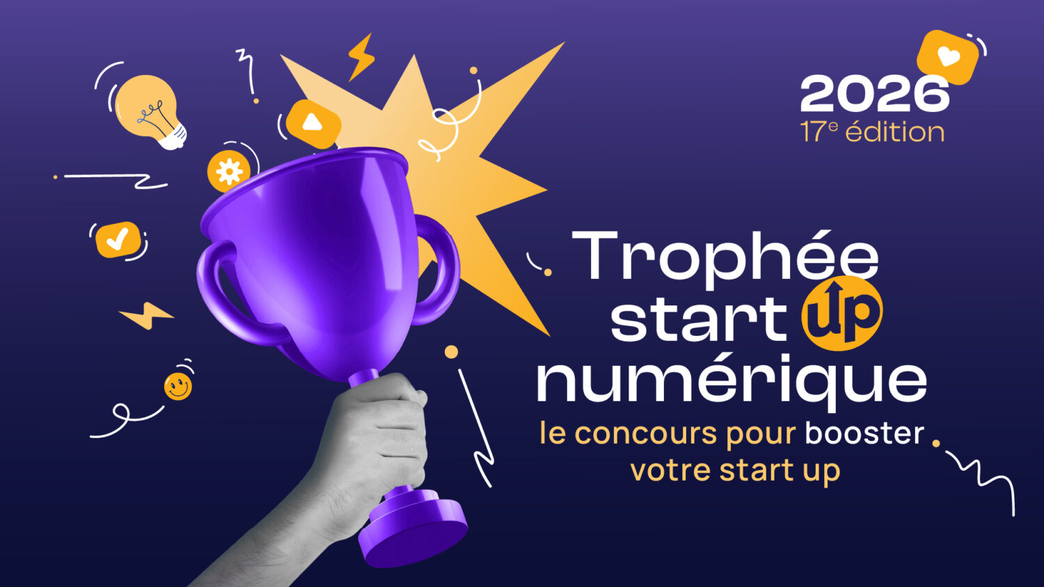 Inscriptions ouvertes pour le Trophée Start-up Numérique 2026