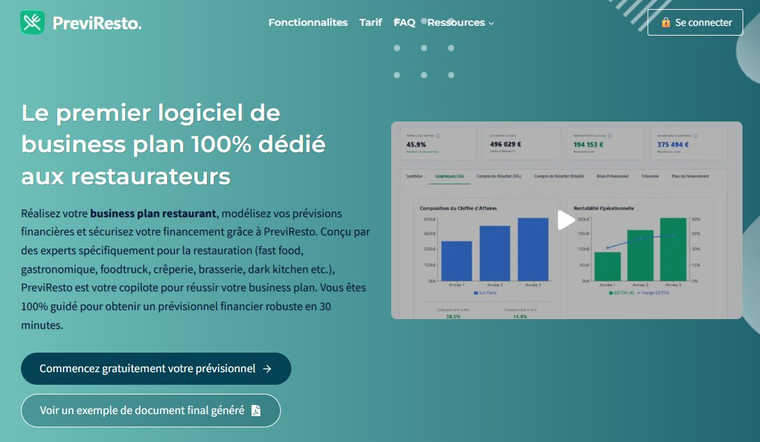 Logo de la startup PreviResto