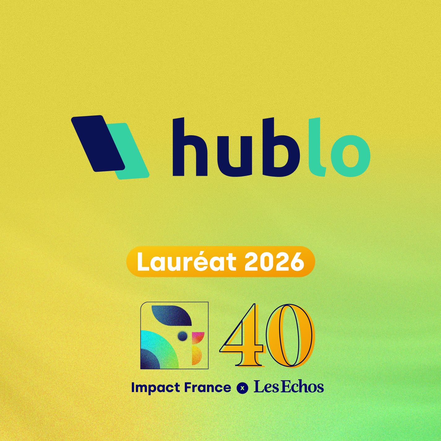 Hublo lauréat de l’indice Impact France 40/120 2026