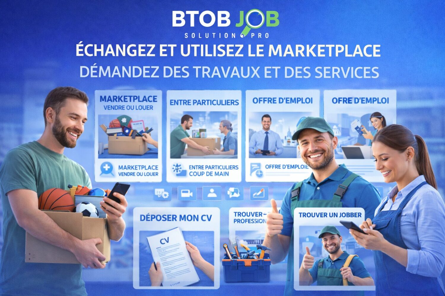 Logo de la startup Btob Job