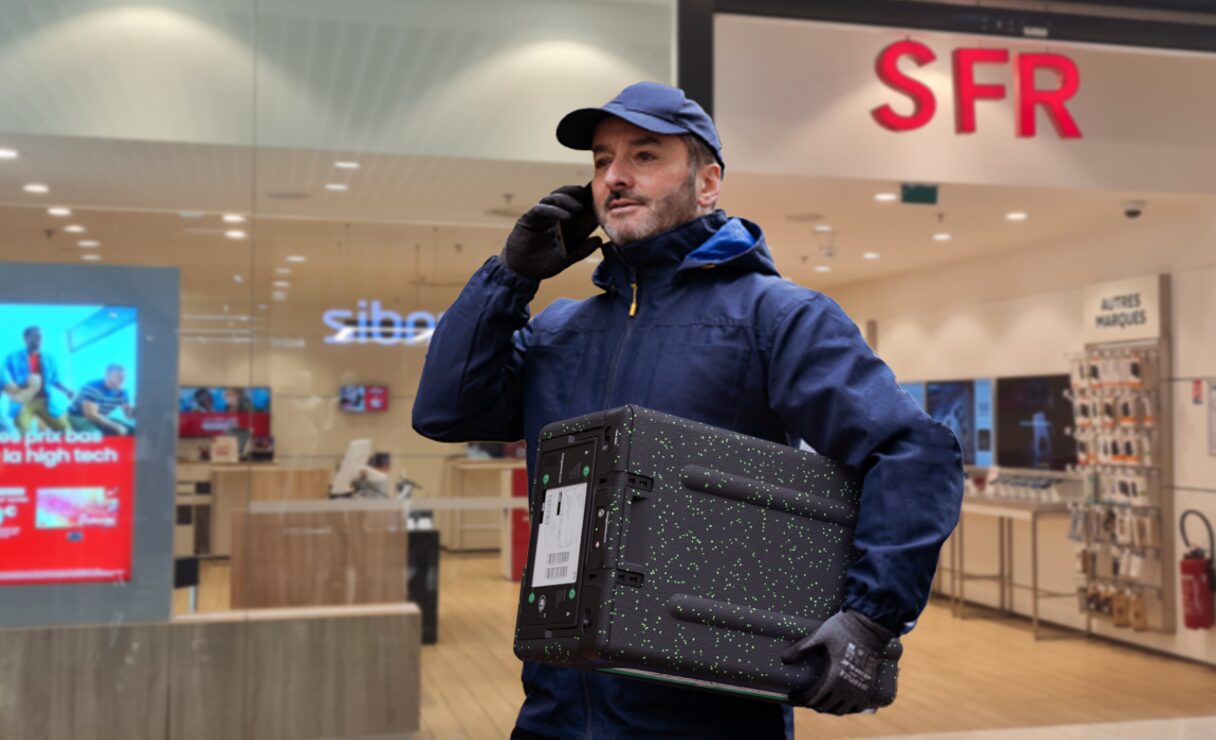 LivingPackets sécurise les livraisons SFR avec THE BOX