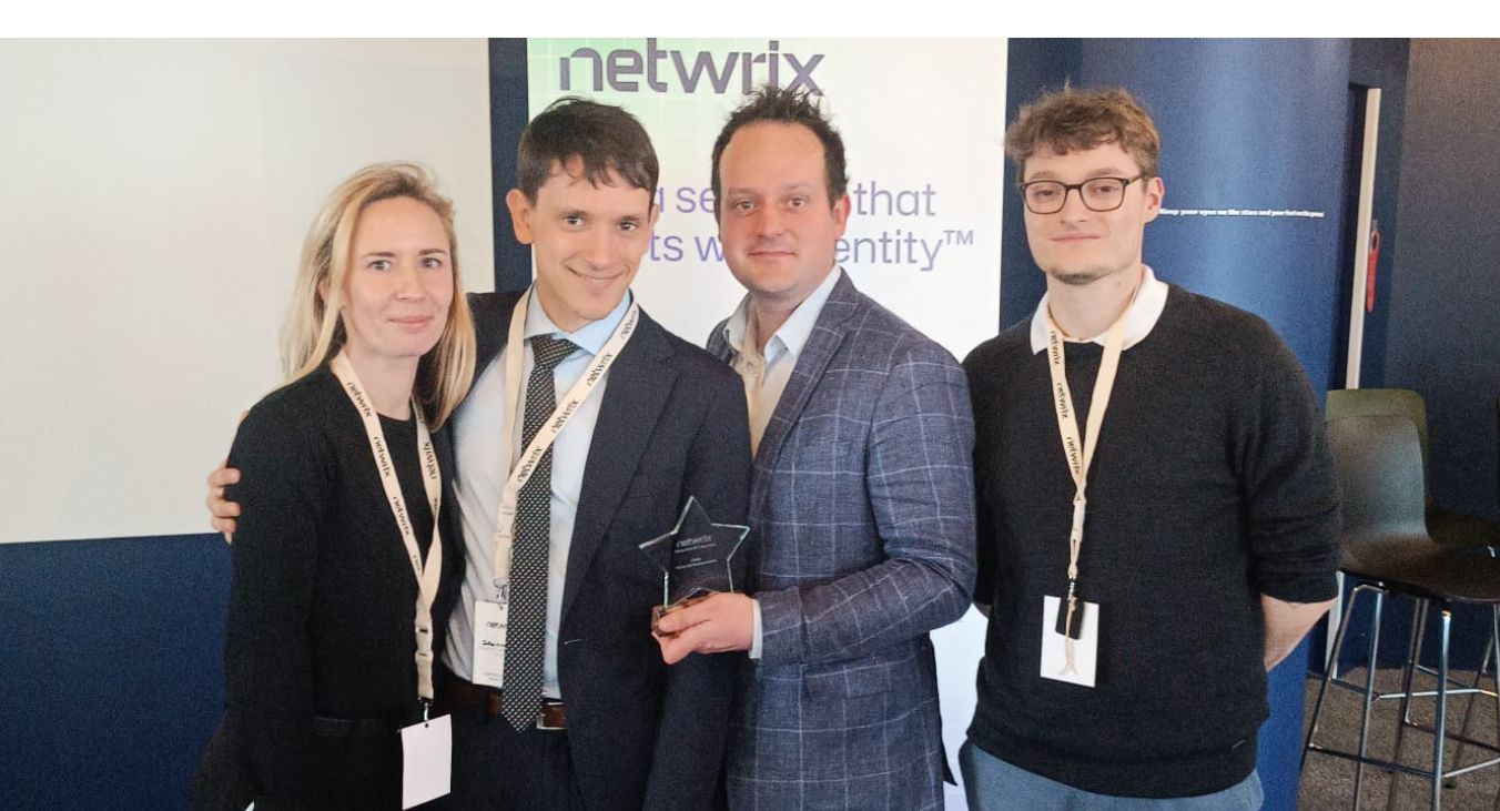 Logo de la startup Ariovis récompensée du Partnership Excellence Award par Netwrix : une reconnaissance qui trace la voie de 2026