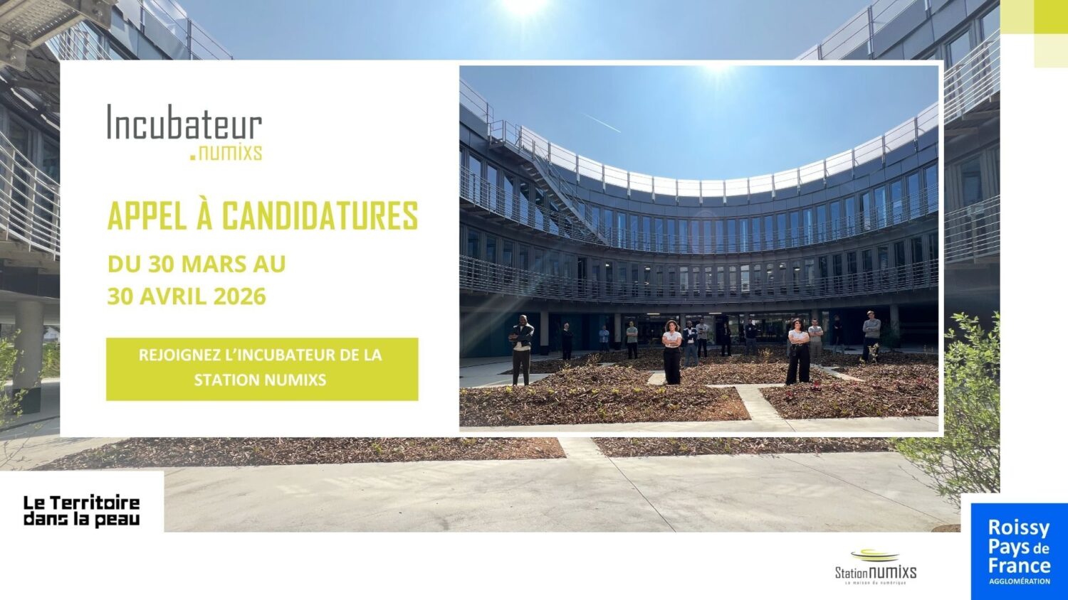 Appel à candidatures pour l’incubateur Station numixs