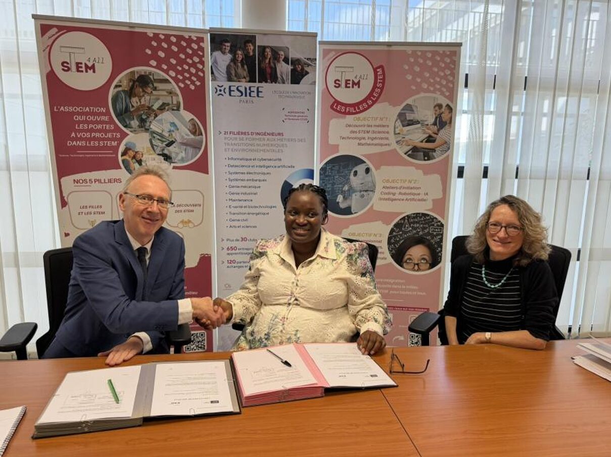 ESIEE Paris et STEM4ALL renforcent la mixité dans les STEM