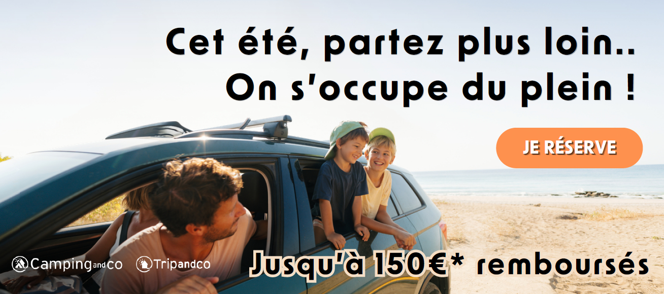 Camping and Co et Tripandco lancent une opération remboursement partiel du carburant