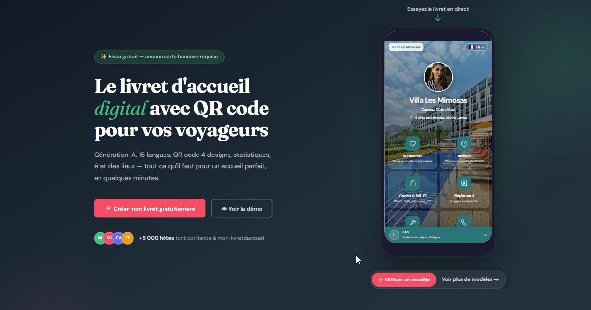Logo de la startup Mon Livret d Accueil