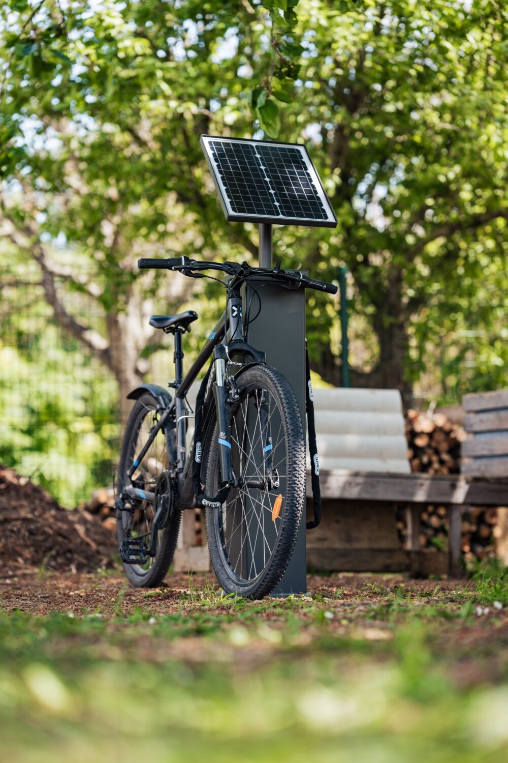 V-Lock sécurise le stationnement vélo