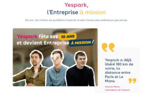 Illustration de la news Yespark Group accélère toujours