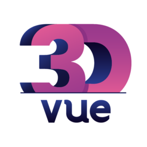Logo de la startup 3DVUE