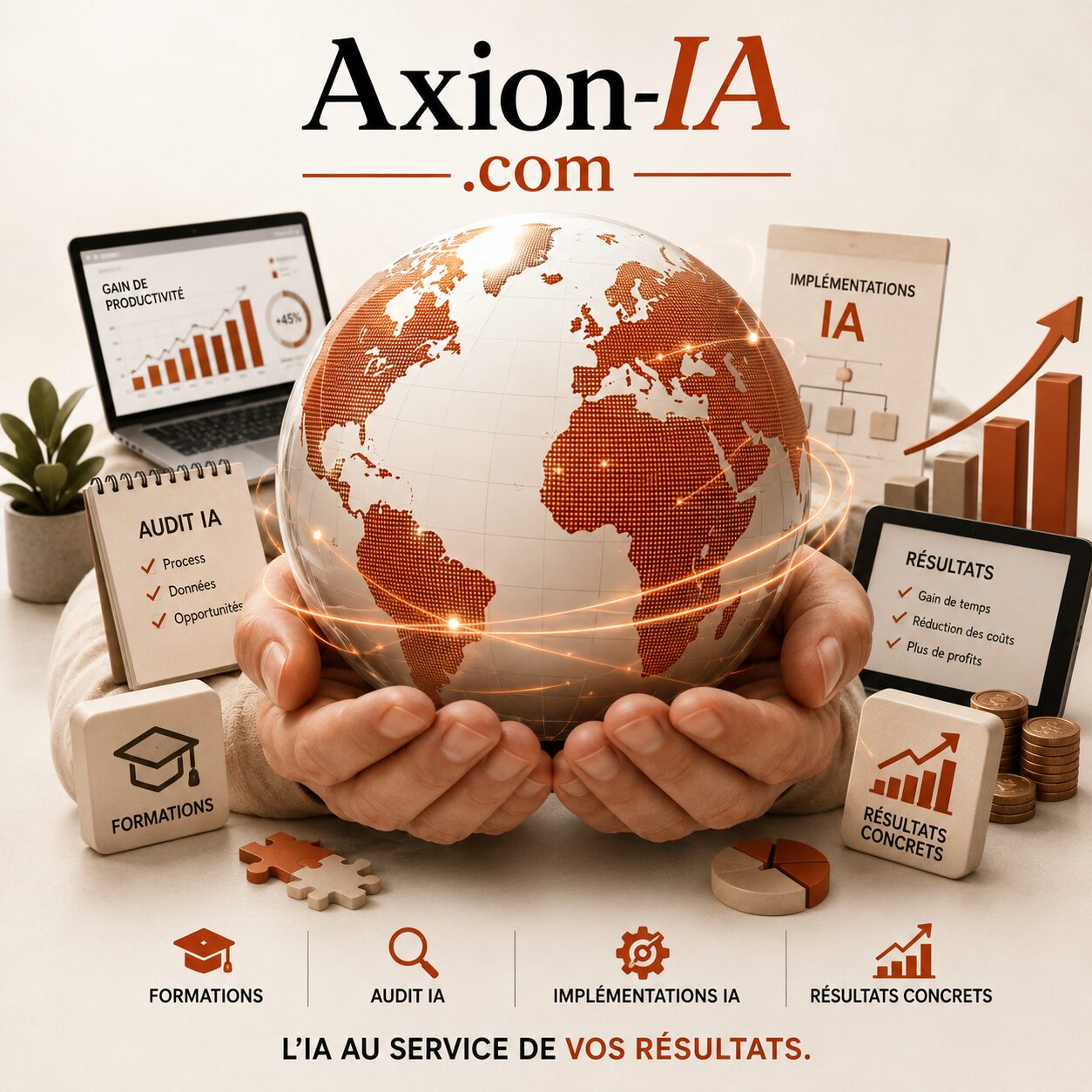 Illustration de l'annonce cofondateur Axion-IA