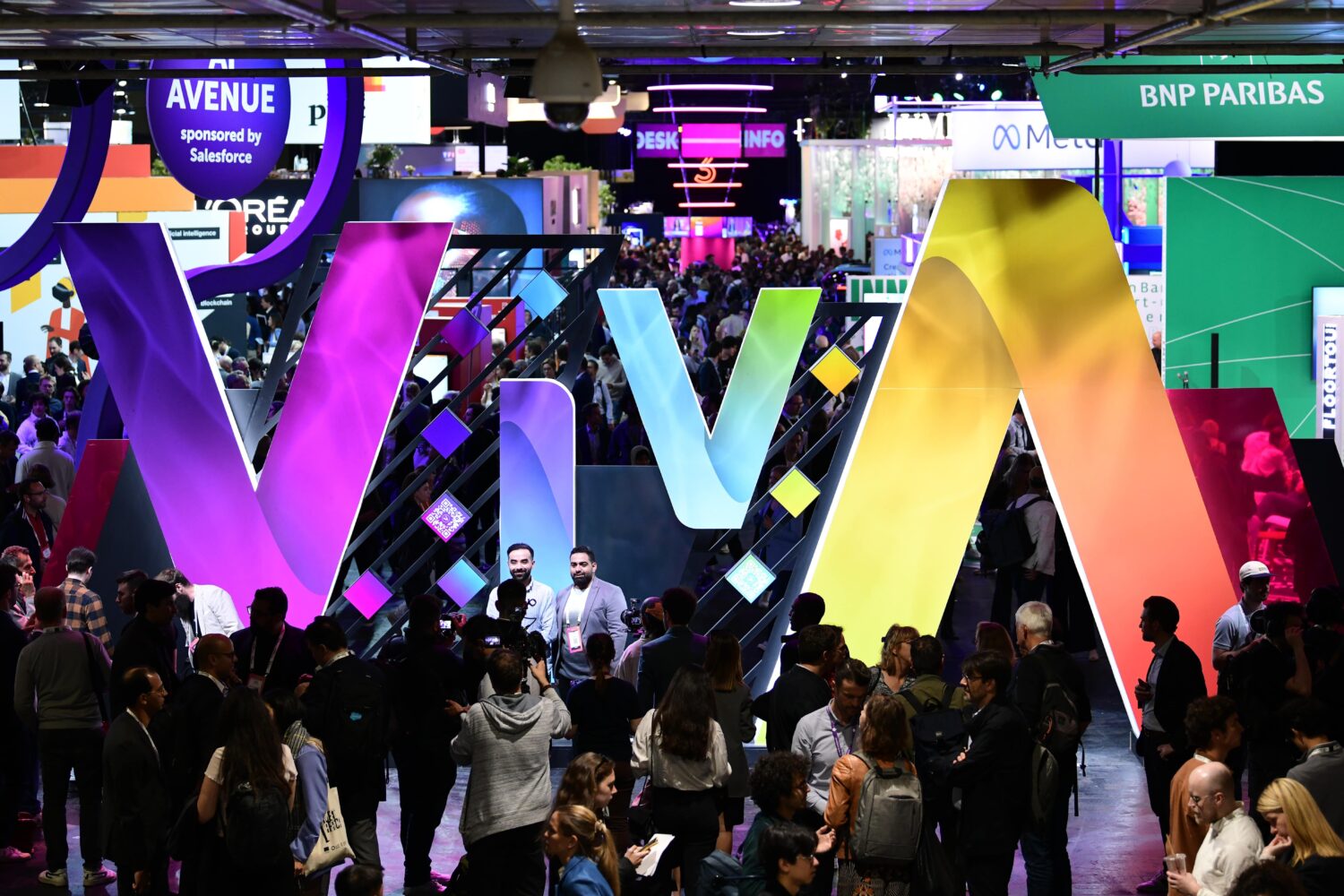 Logo de la startup VivaTech : un foisonnement de technologies et d’innovation… bien concrètes