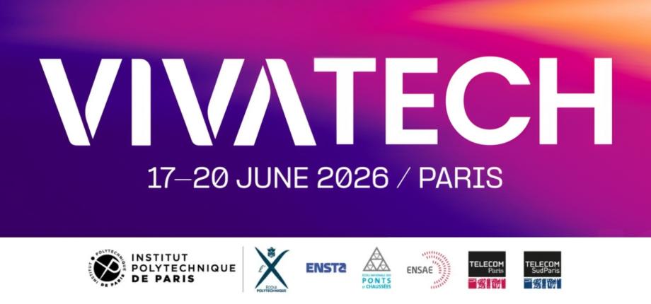 Illustration de la news IP Paris à VivaTech avec 27 startups