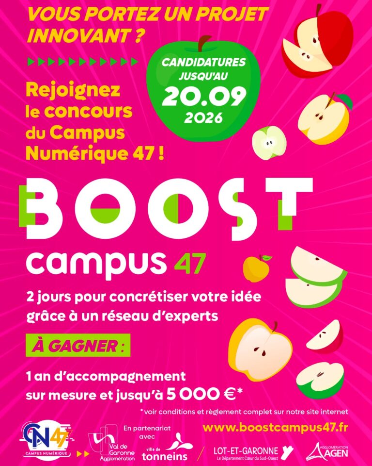 Image de la news Incubateur du Campus Numérique 47