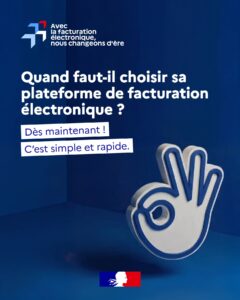 Facturation électronique : pas de report, mais une période de tolérance à partir de septembre 2026