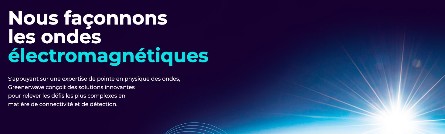 Greenerwave décroche l’accord-cadre CAMELEON