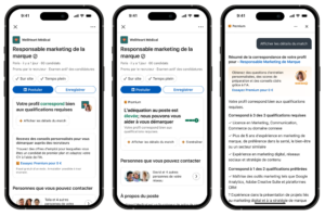 LinkedIn lance Job Match en français pour optimiser les candidatures