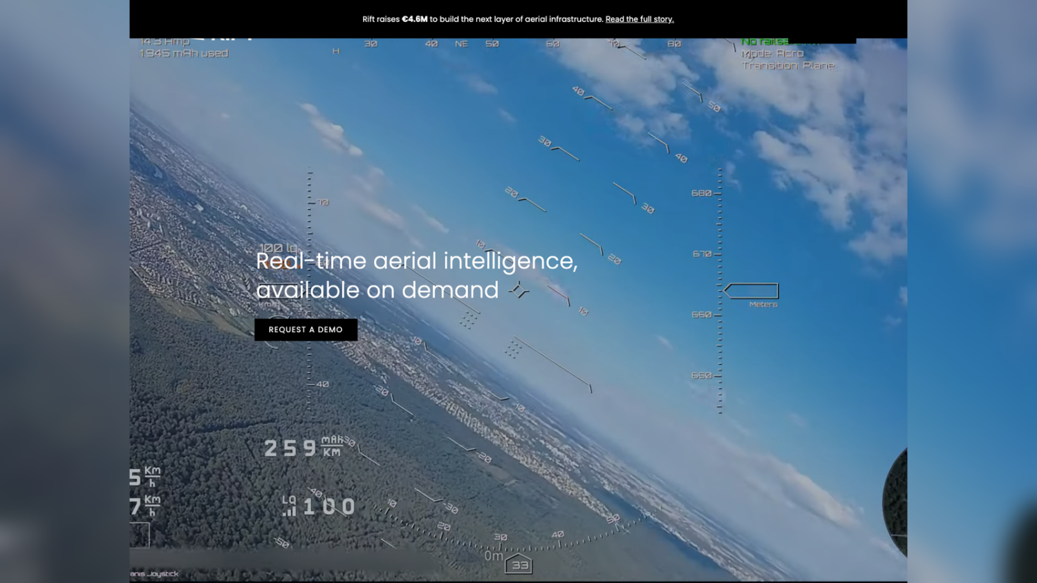 Rift s’allie à ChapsVision pour renforcer l’intelligence aérienne de ses drones longue endurance