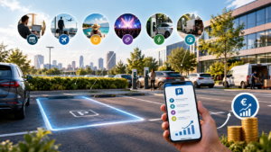 Sharvy aide les entreprises à valoriser leurs parkings sous-utilisés