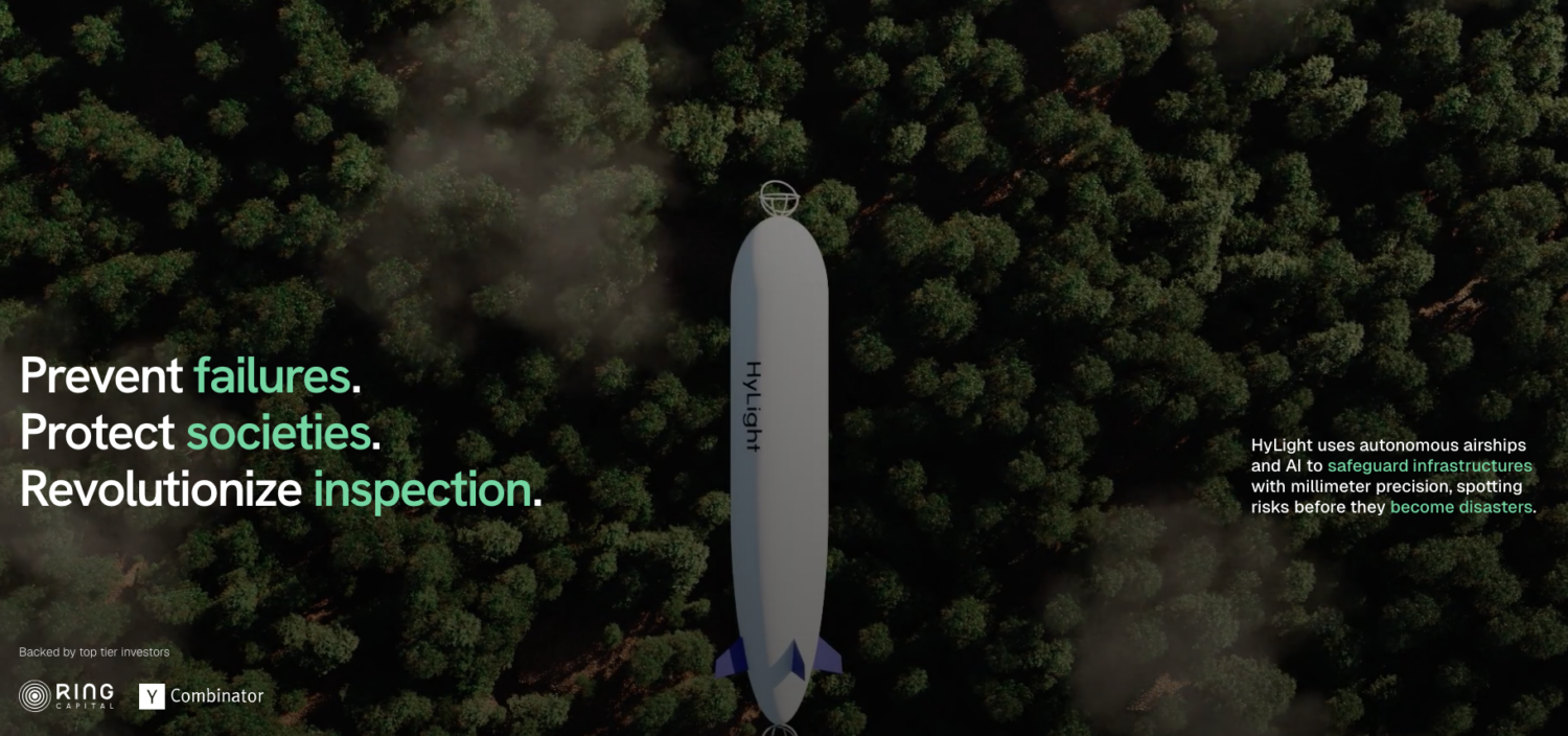 HyLight lève 13 millions d’euros pour déployer ses dirigeables autonomes d’inspection
