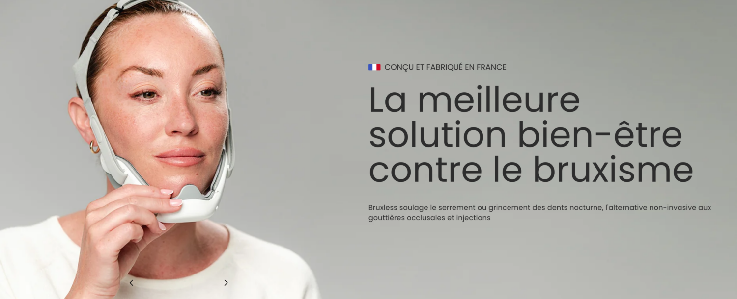 Bruxless obtient 4 millions d’euros pour industrialiser sa mentonnière connectée contre le bruxisme