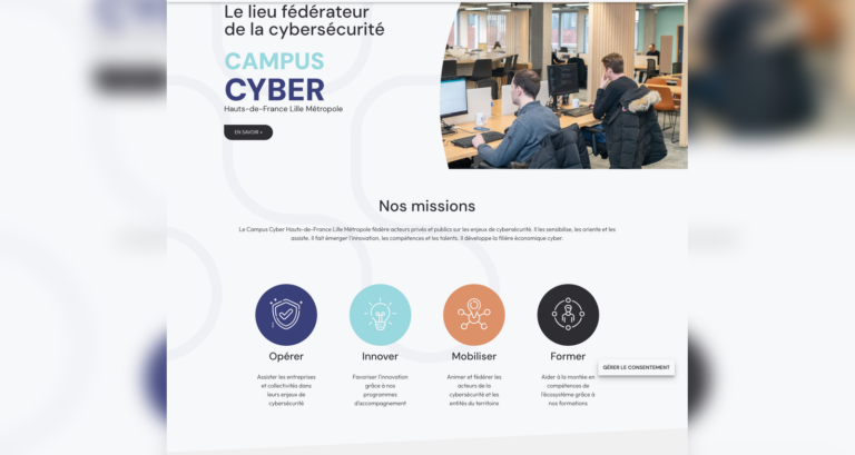 Campus Cyber Hauts-de-France Lille Métropole organise l’étape lilloise du CyberTour 2026 pour sensibiliser les collégiens