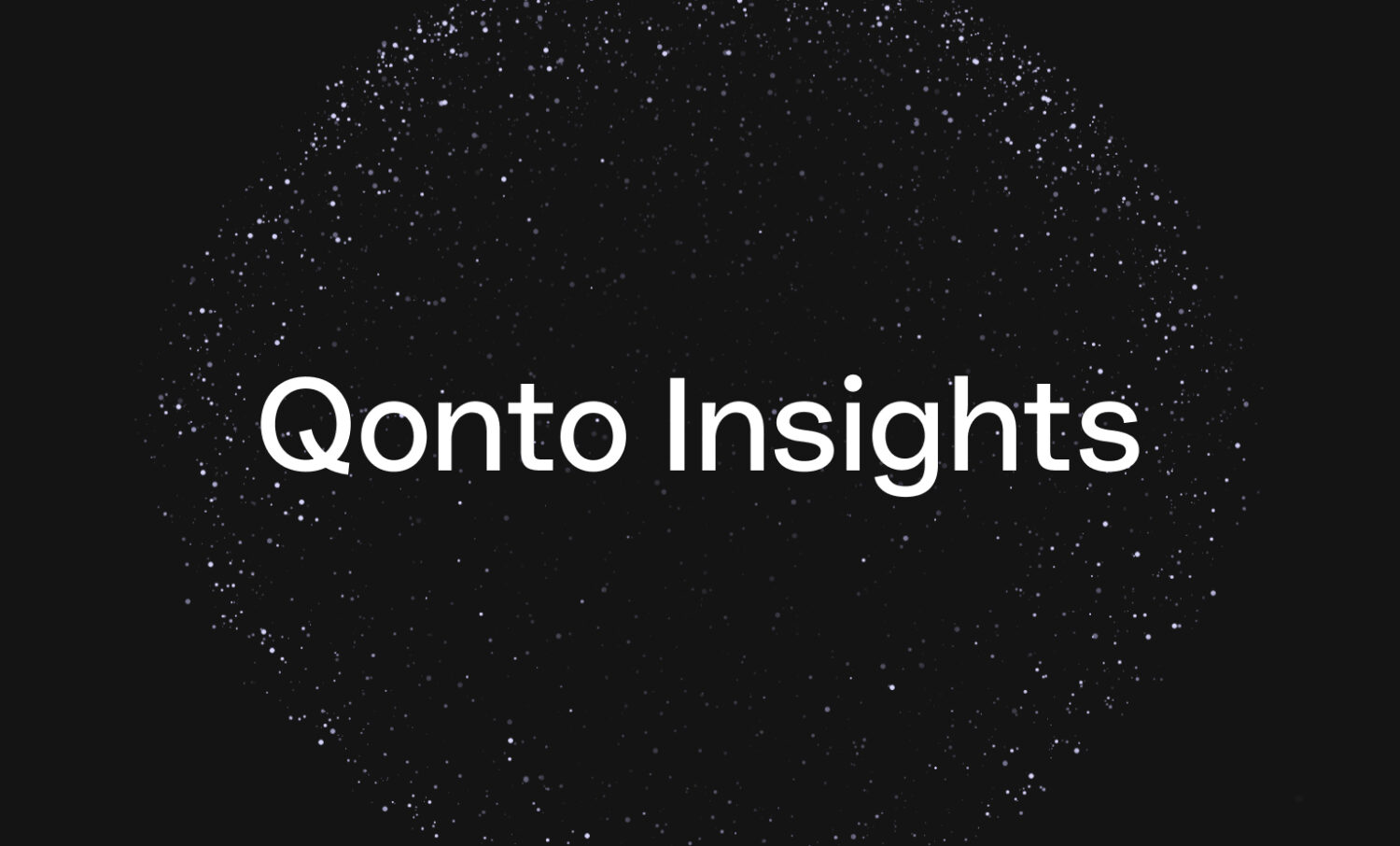 Qonto lance Qonto Insights, un observatoire mensuel des finances des TPE et PME européennes